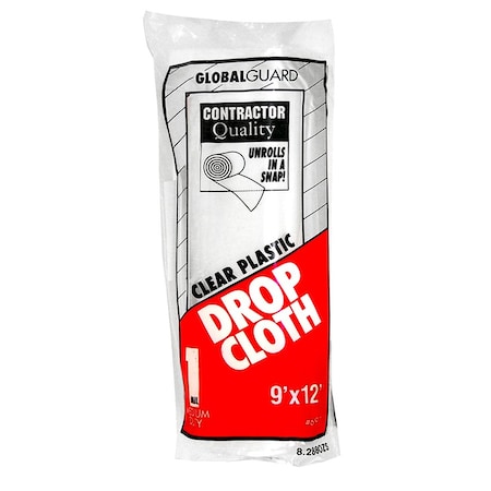 Premier 9X12 Globe 1 Mil Rolled Clear Plastic 697